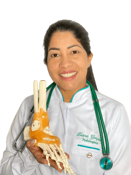 Liana Gonçalves, podóloga responsável e fundadora do Hospital do Pé